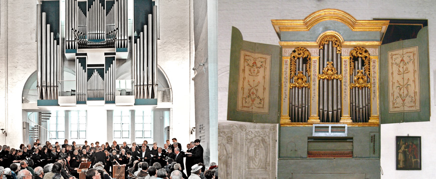 Orgeln im Dom zu Lübeck