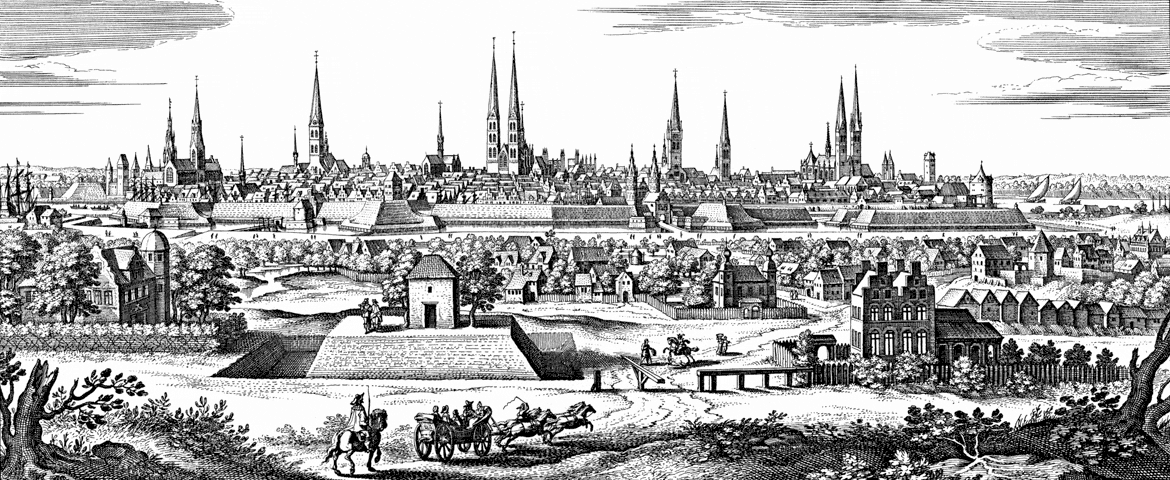 Historische Ansicht Lübeck